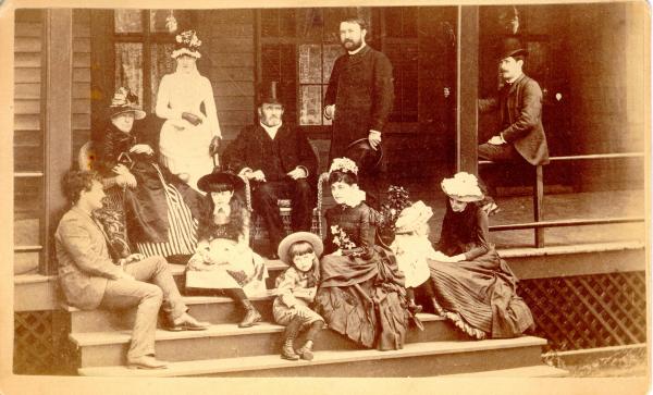 Description Group Photograph Of Civil War General And United States President Ulysses S Grant His Family At Mount McGregor New York June 19 1885 Description Group Photograph Of Civil War General And United States President Ulysses S Grant His Family At Mount McGregor New York June 19 1885